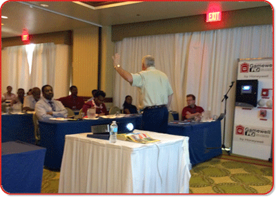 Poole Fire Protection - Jack Poole heads to the Caribbean to teach Gamewell- FCI end users