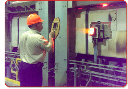 Jack Poole tours AGC glass plant in Spring Hill, KS