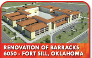 Renovation of Barracks 6050 - Fort Sill, Oklahoma